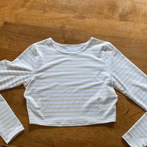 Patagonia Swell Seeker rash guard crop - M